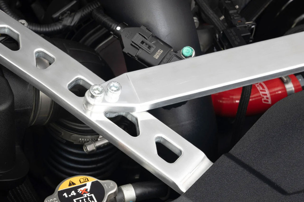 HPS Polish Front Upper Strut Bar Tower Brace 18+ Kia Stinger CK Gen