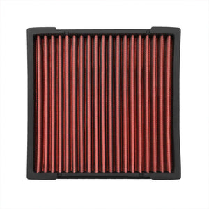 Red High Flow OE Style Drop-In Panel Cabin Air Filter For 11-16 Honda CR-Z-Performance-BuildFastCar