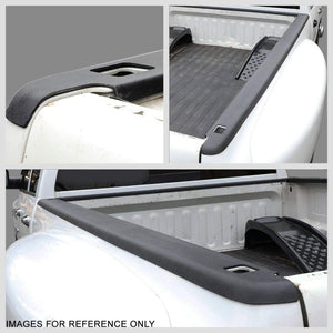 2PCS Truck Bed Cap Rail Protector Cover W/Hole For 07-14 Sierra 2500HD 6.5Ft Bed-Exterior-BuildFastCar