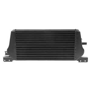 Black Front Mount Bar&Plate Intercooler 21X10.75 For 15-19 Mustang 2.3L Ecoboost-Cooling Systems-BuildFastCar