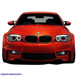 1M Style (W/PDC) Front Bumper+Lower Grille+Fog Light For 08-13 BMW E82 1-Series-Exterior-BuildFastCar