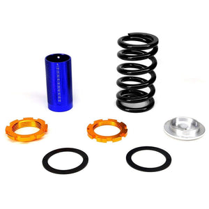Adjust Black Scaled Coilover Spring+Red Gas Shock Absorbers TY22 For 88-91 Civic-Shocks & Springs-BuildFastCar