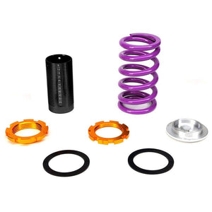 Purple Scaled Coilover Spring+Black Gas Shock SuspensionTY33 For 94-01 Integra-Shocks & Springs-BuildFastCar