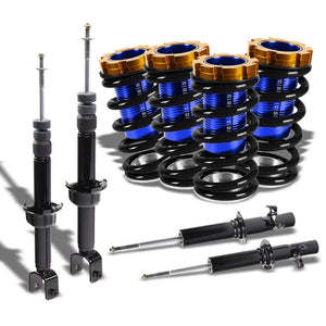 Adjustable Black Scaled Coilover+Black Gas Shock Absorbers TY22 For 88-91 Civic