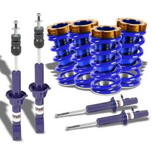 Adjust Blue Scaled Coilover Spring+Blue Gas Shock Absorbers TY22 For 88-91 Civic