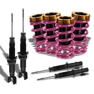 Purple Scaled Coilover Spring+Black Gas Shock SuspensionTY33 For 94-01 Integra