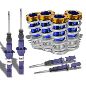 Adjust Silver Scaled Coilover+Blue Gas Shock Absorbers TY22 For 94-01 Integra