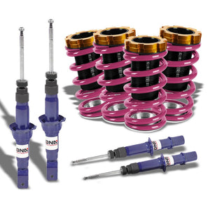 Adjust Purple Scaled Coilover+Blue Gas Shock Absorbers TY33 For 94-01 Integra