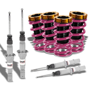 Adjust Purple Scaled Coilover+Silver Gas Shock Absorbers TY33 For 94-01 Integra