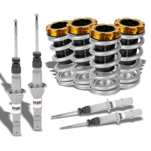 Adjust Silver Scaled Coilover+Silver Gas Shock Absorbers TY33 For 94-01 Integra