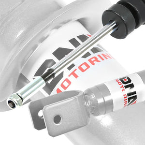 F/R Red Scaled Coilover Spring+Silver Gas Shock Absorbers TY22 For 94-01 Integra-Shocks & Springs-BuildFastCar