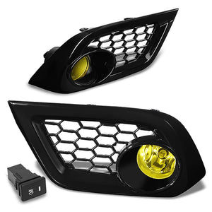 Front Bumper Amber Lens Fog Light Lamp+Bulbs For 16-18 Scion/Toyota Corolla iM-Lighting-BuildFastCar