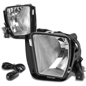 Front Bumper OE Replace Fog Light Lamp Kit+Bulbs Clear Lens For 13-18 Ram 1500-Exterior-BuildFastCar