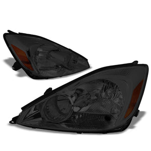 Chrome Housing/Smoke Lens/Amber OE Reflector Headlight For 04-05 Toyota Sienna-Lighting-BuildFastCar