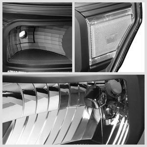 Black Headlight+Clear Corner Signal Light For Ford 11-15 F250-F450 Super Duty-Lighting-BuildFastCar