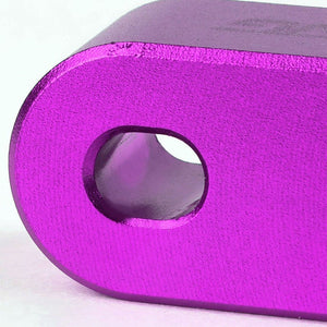 Purple Front 7/8" Screw-On Aluminum Hood Riser Spacer Kit For Integra/Civic/CRX-Hood/Bonnet-BuildFastCar