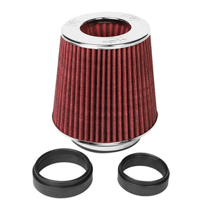 K&N ClampOn 6" Inlet Round Tapered Cone RG-1001RD Cotton Gauze Air Intake Filter