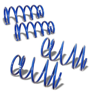Blue 2" Drop Manzo Race Sport Lowering Spring Coil work with 90-96 Nissan 300ZX Z32