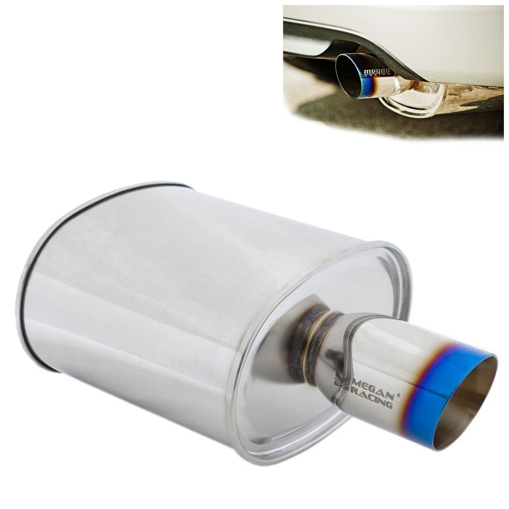 Megan Racing Universal 3.5 Inch Stainless Steel Chrome Exhaust Tip – MR-UT-SRT