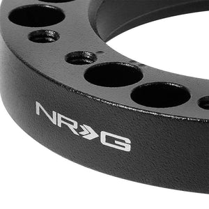 NRG SRK-500B Short Steering Wheel Hub Adapter Black For Universal Fit-Interior-BuildFastCar