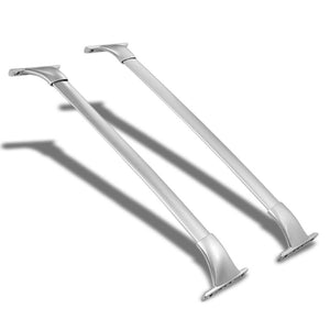 Silver Aluminum OE Style Bolt-On Top Roof Rack Rail Cross Bar For 14-18 Rogue-Exterior-BuildFastCar