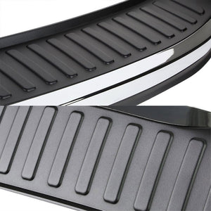 TPE Black Chrome Trim Rear Bumper Cover Pad Protector Plate For Honda 12-16 CRV-Exterior-BuildFastCar