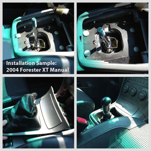 Manzo Sport Short Throw Shifter Shift Knob for Subaru 02-06 Impreza WRX 5 Speed-Shifter Components-BuildFastCar