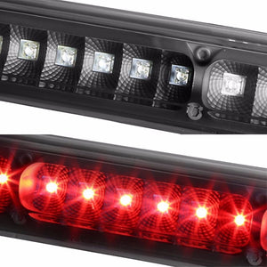 Black Housing Clear Len Rear Third Brake Red LED Light For Ford 97-03 F150/F250-Exterior-BuildFastCar