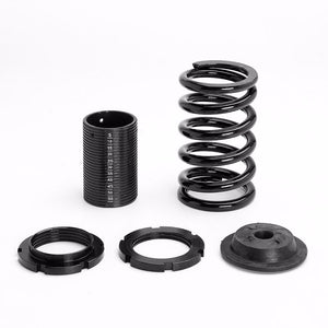Silver Gas Shock Absorber+Scaled Sleeve Lowering Spring T44 For 92-95 Civic EJ-Shocks & Springs-BuildFastCar