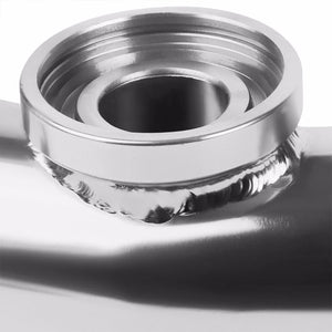 Silver 8" Long 80 Degree Curve Flange Adapter 2.5" Type SSQV Blow Off Valve Pipe-Performance-BuildFastCar