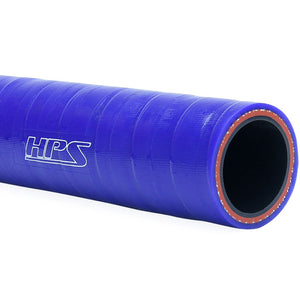 HPS 1/4" (6mm) FKM Lined Oil Resistant Hose FKM-8F-025-BLUE (8 Feet Length Blue 1-Ply Reinforced Polyester Silicone)-Universal Hose-BuildFastCar