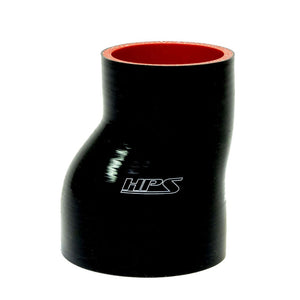 HPS Black 1/2" Offset Reducer Silicone Hose HTSOR-250-275-BLK HTSOR-250-275-BLK